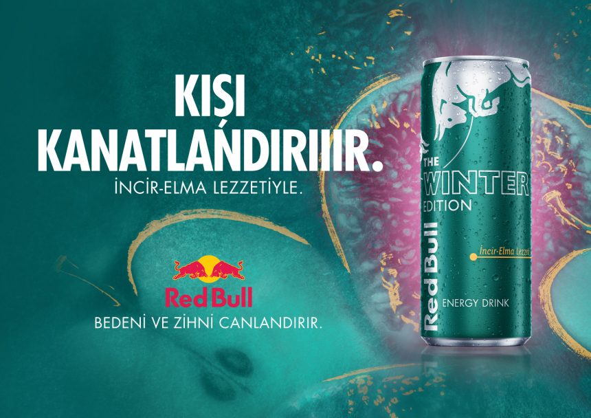 Bu kışın yenisi  Red Bull Winter Edition İncir-Elma Lezzeti