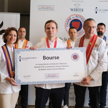 Le Cordon Bleu İstanbul Ev Sahipliğinde yapılan La Chaîne des Rôtisseurs Türkiye Genç Aşçı Yarışması’nda Birinciliği Burak Tahirler Aldı