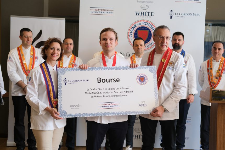 Le Cordon Bleu İstanbul Ev Sahipliğinde yapılan La Chaîne des Rôtisseurs Türkiye Genç Aşçı Yarışması’nda Birinciliği Burak Tahirler Aldı