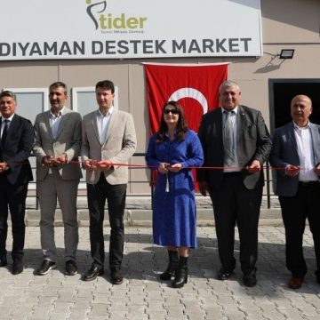 Cargill ve Tider İşbirliği ile Adıyaman Destek Market Açıldı