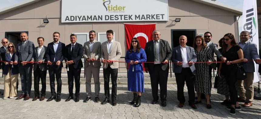 Cargill ve Tider İşbirliği ile Adıyaman Destek Market Açıldı