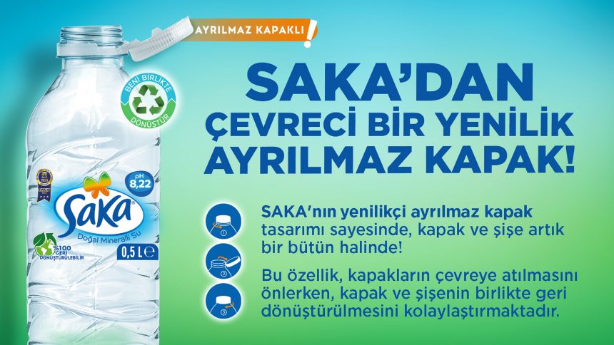 Saka Su, “Ayrılmaz Kapak” Projesi ile Yenilikçi Bir Tasarıma İmza Attı